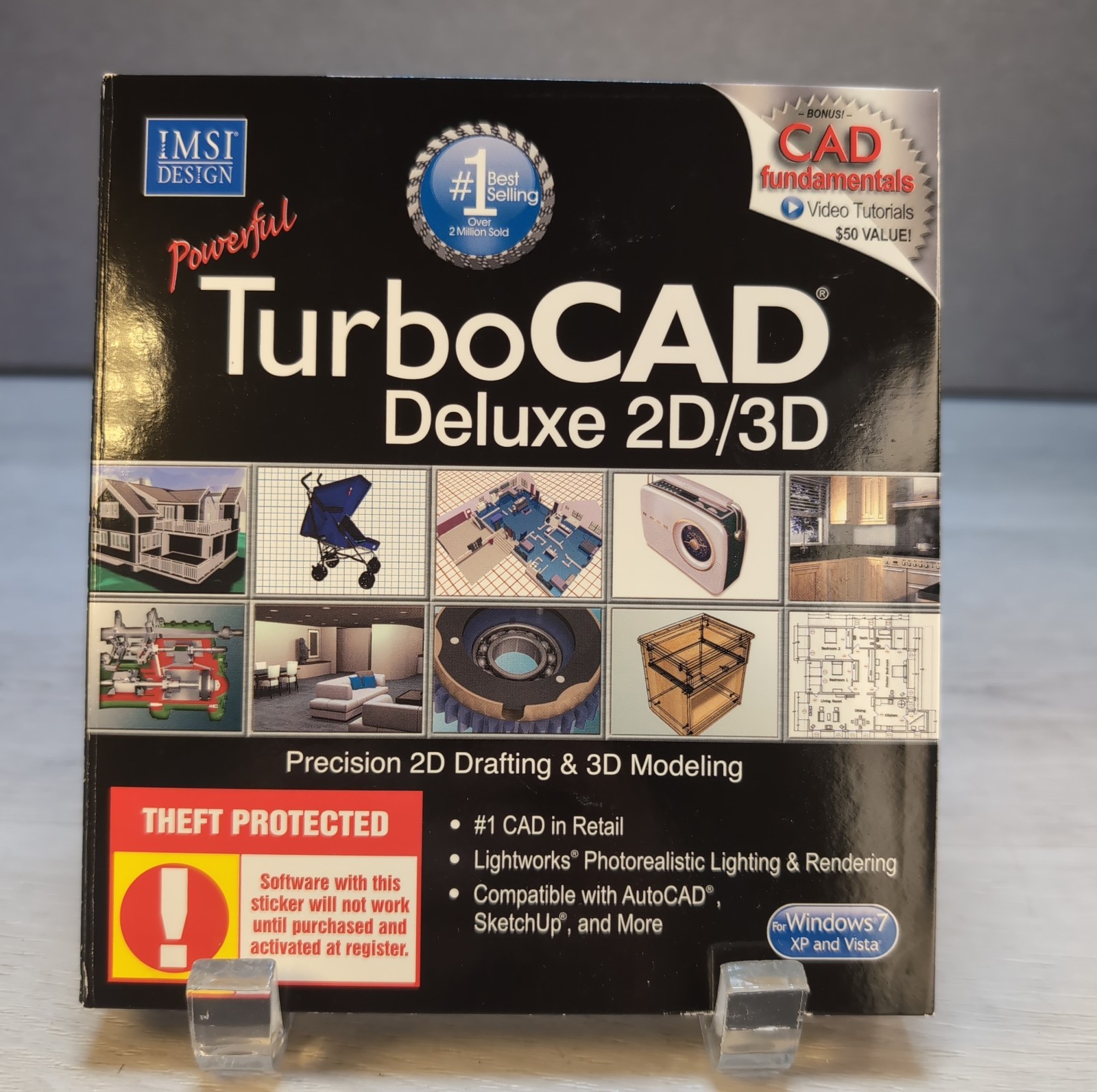 IMST Design TurboCAD Deluxe 2d/3d CD Software