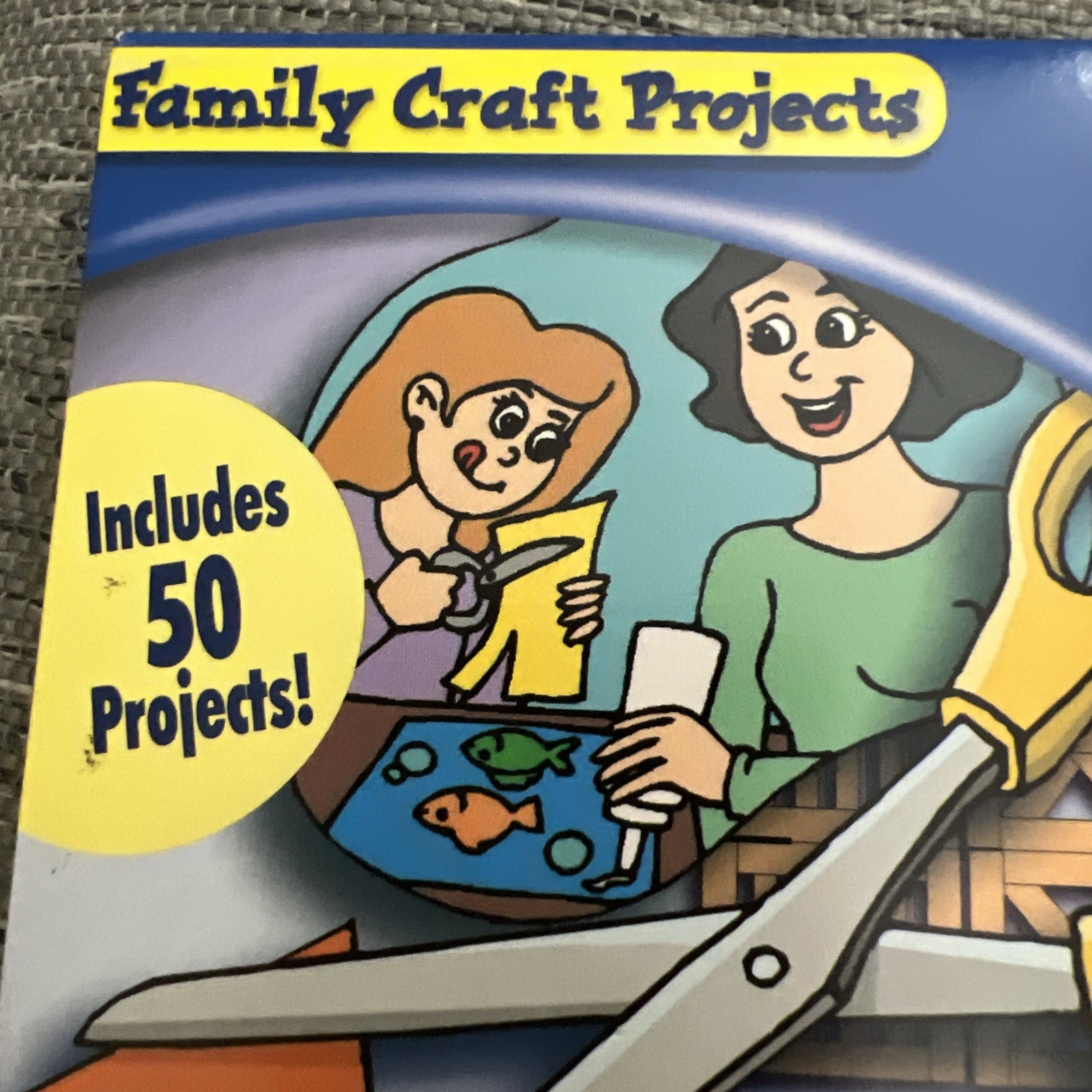 Family Craft projects Blast Software CD-ROM Sealed