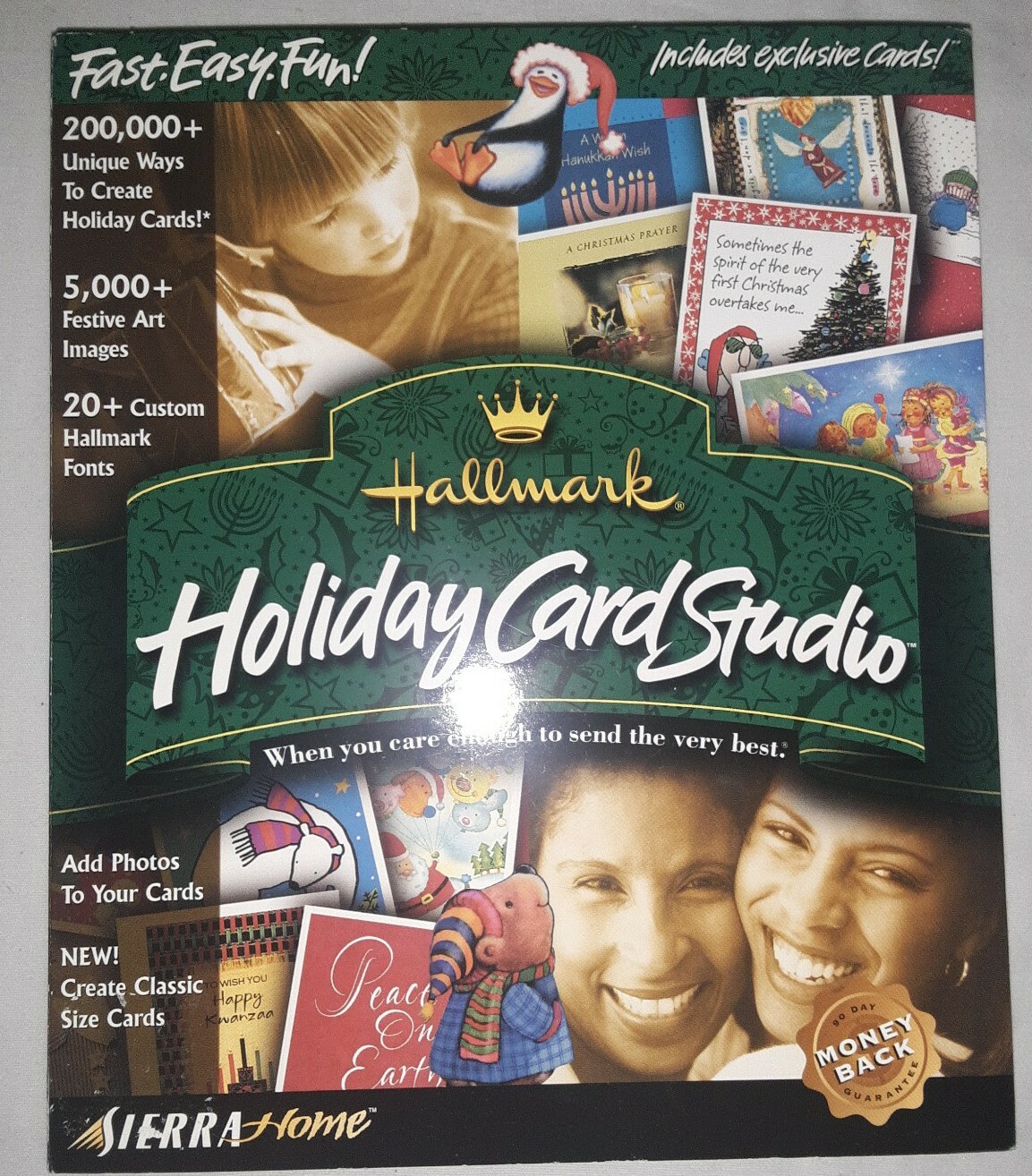 Hallmark Holiday Card Studio PC CD create own custom personalized invites events