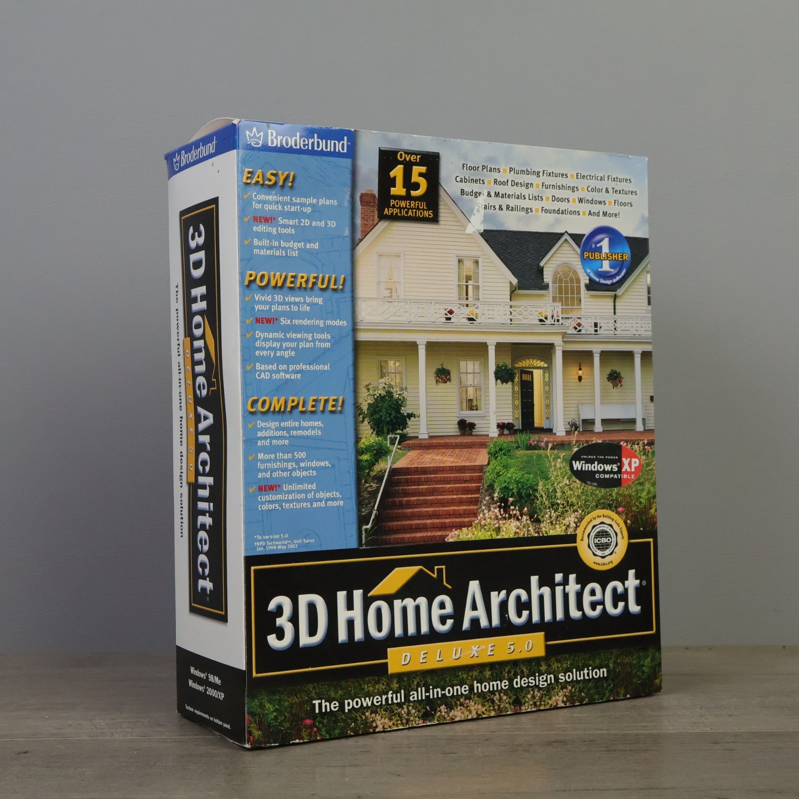 3D Home Architect Deluxe 5.0 Design Software Broderbund House