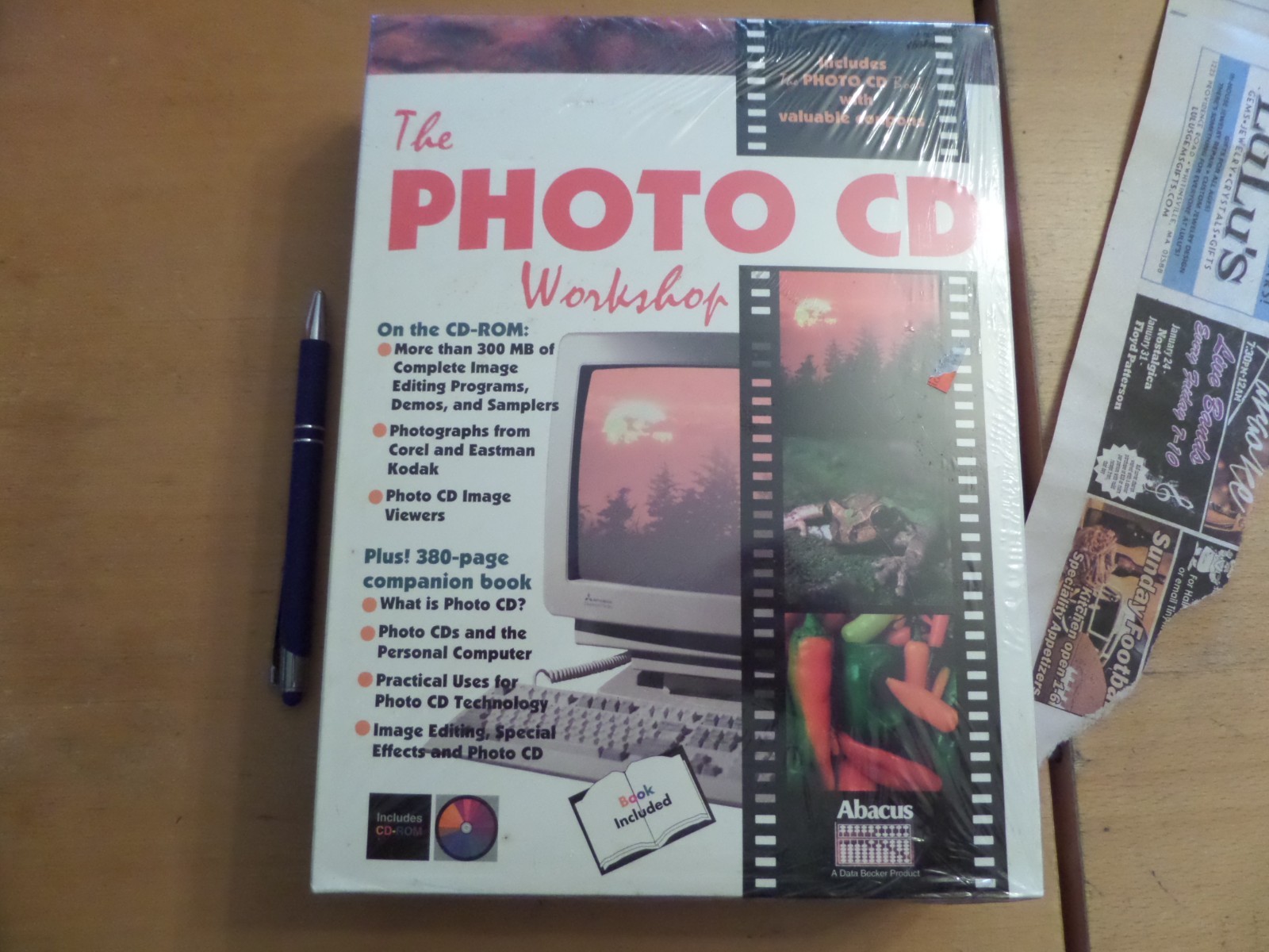 The Photo CD WorkShop NEW & Still Sealed IN box PCCD ******* Windows 9598*****