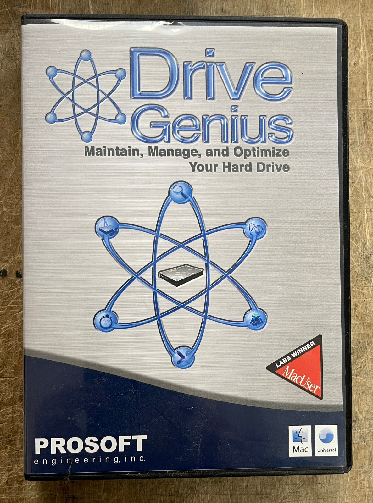 PROSOFT Drive Genius for Mac Maintain, Manage and Optimize Your Hard Drive
