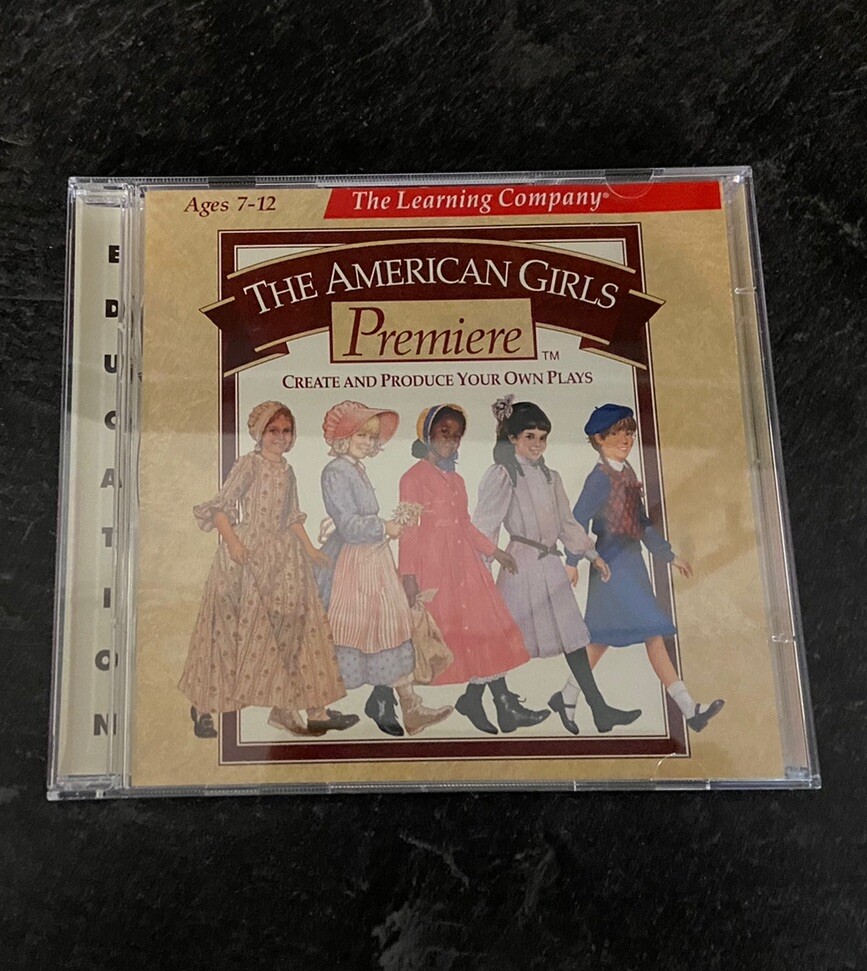 The American Girls Premiere Metal Tin With User Guide Handbook Hat CD & More
