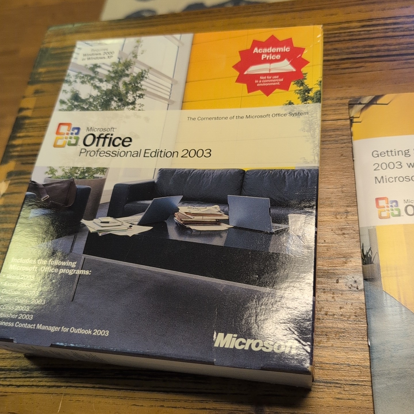 Microsoft Office Professional Edition 2003 ~(Academic) Plus Booklet and Key