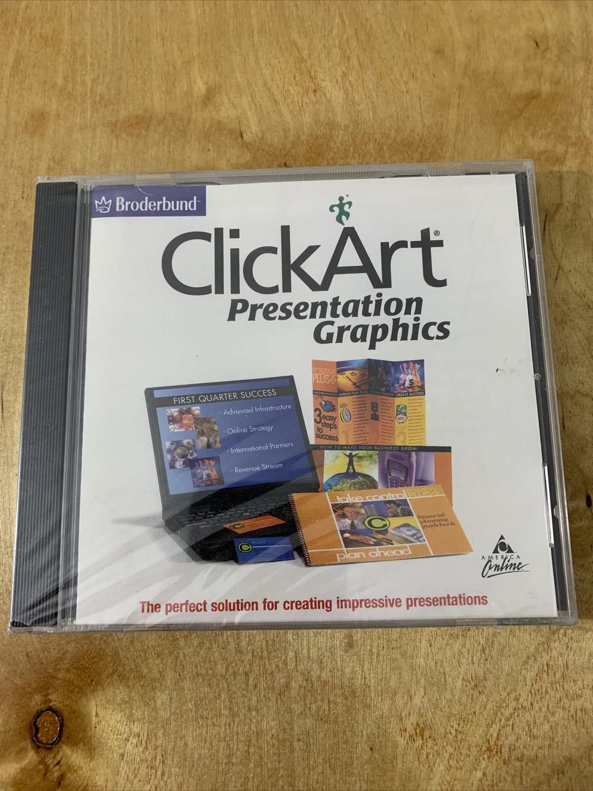 New Broderebund Clickart Presentation Graphics PC – Use Images To Enhance