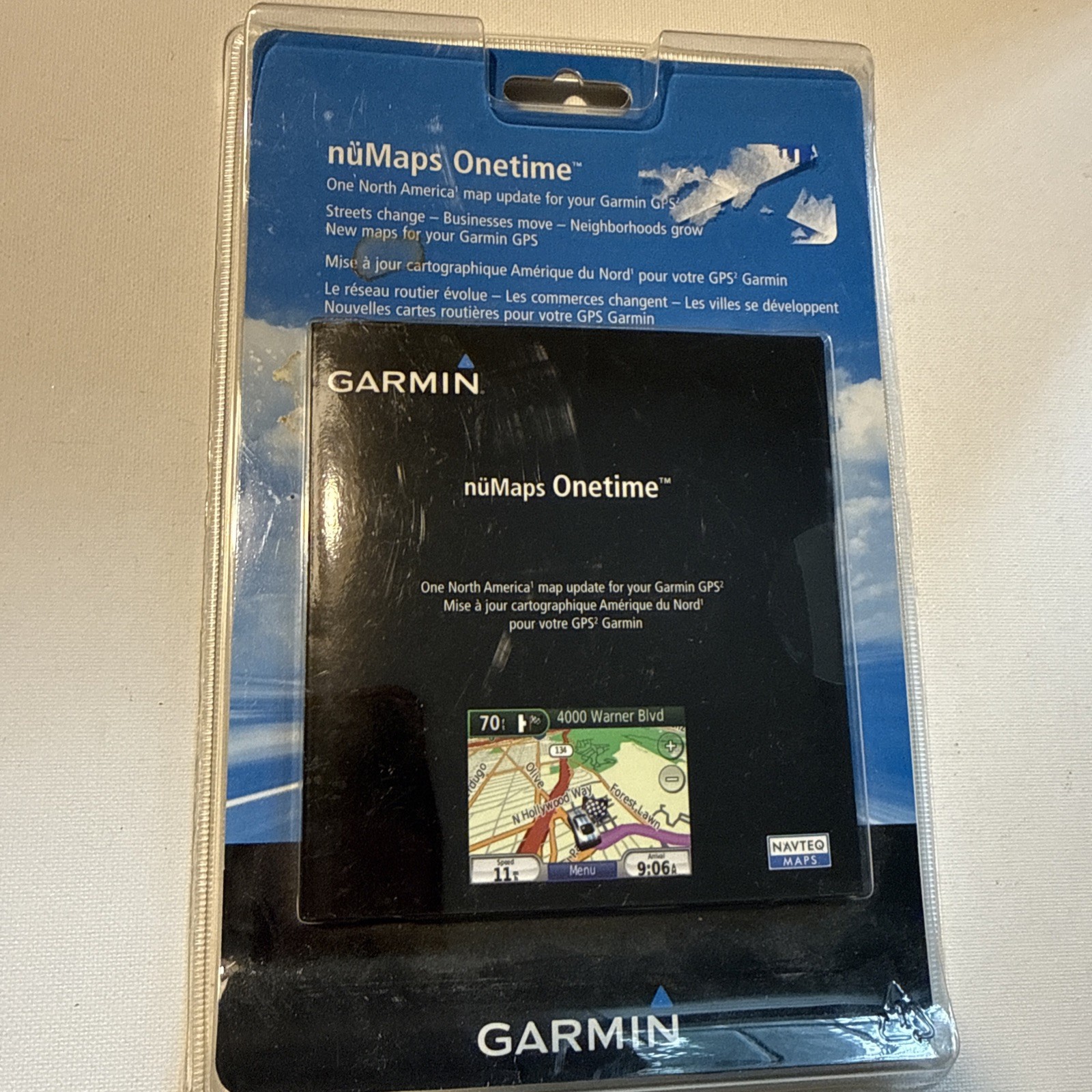 Garmin nuMaps GPS Navigation Lifetime Maps Card Nuvi Zumo – NEW Sealed