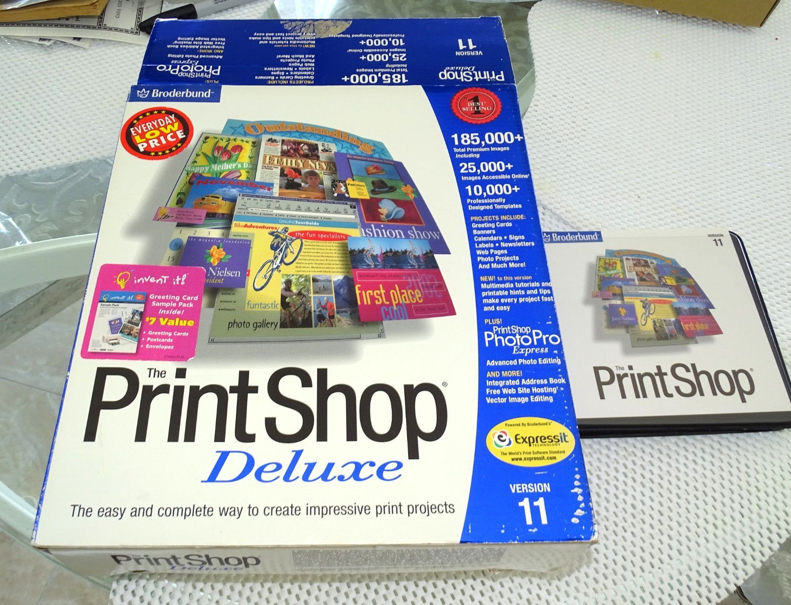 Broderbund The Print Shop Deluxe Version 11 PC Software Clip Art
