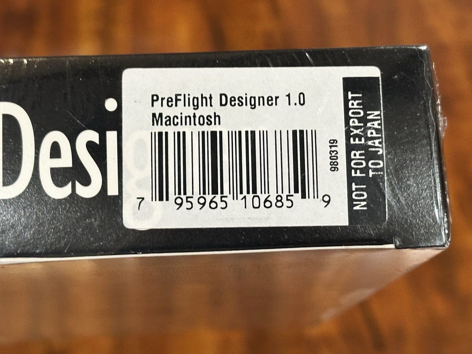 Rare Vintage 1997 Extensis Preflight Designer 1.0 Mac QuarkXPress New & Sealed