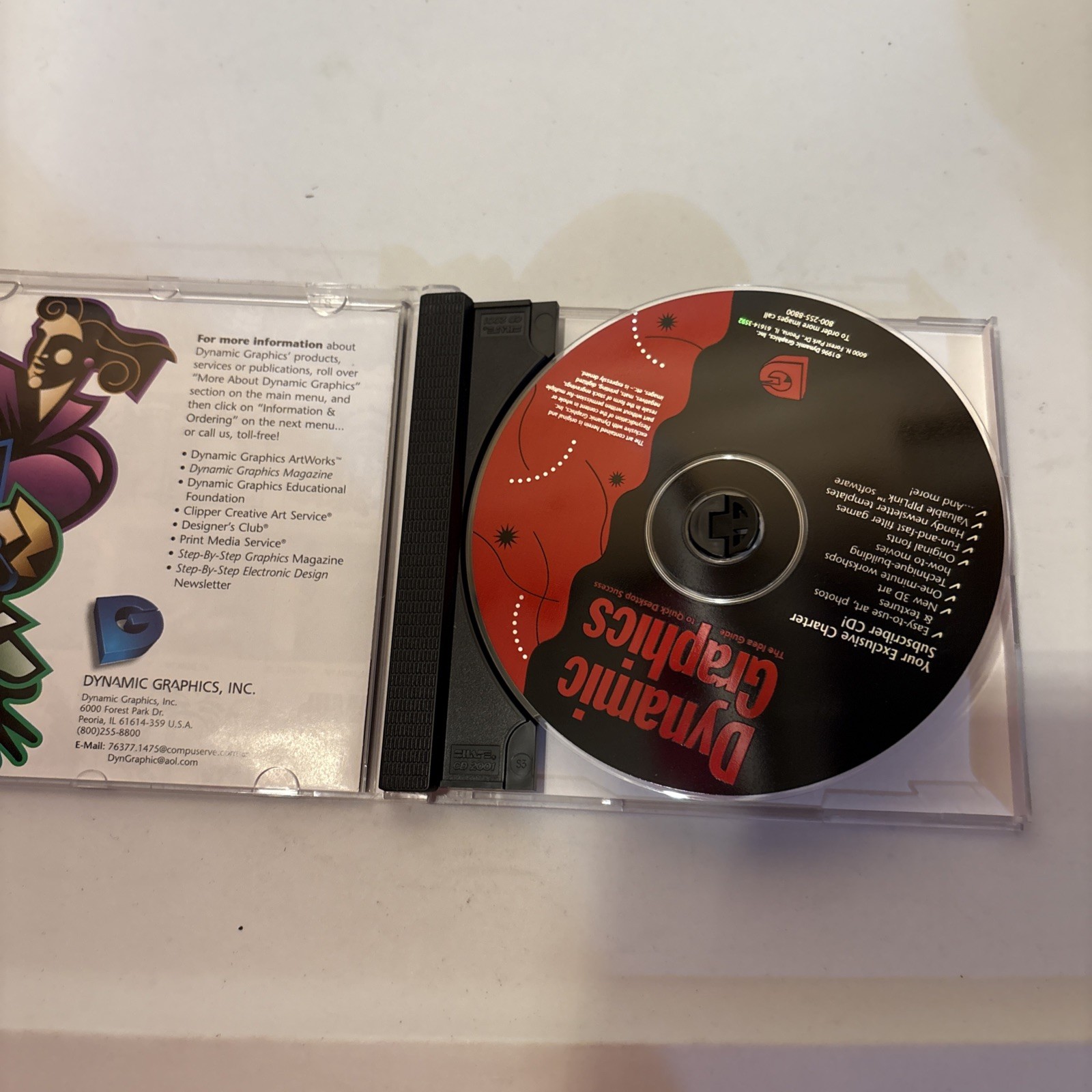 Dynamic Graphics 1996 Interactive Cd Desktop