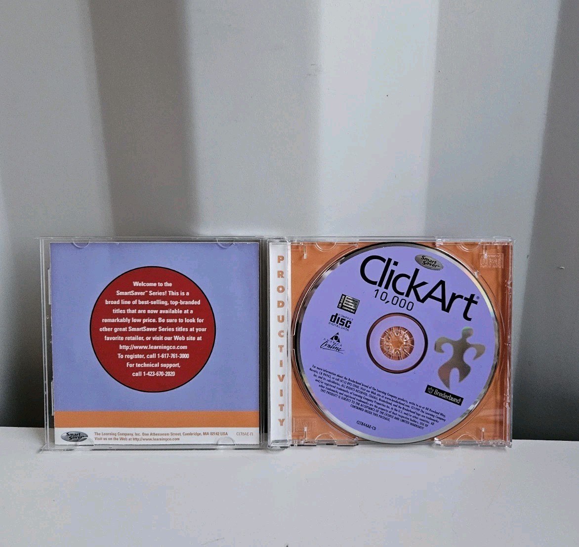 Broderbund ClickArt 10,000 for Windows 3.1/95/98 c1999