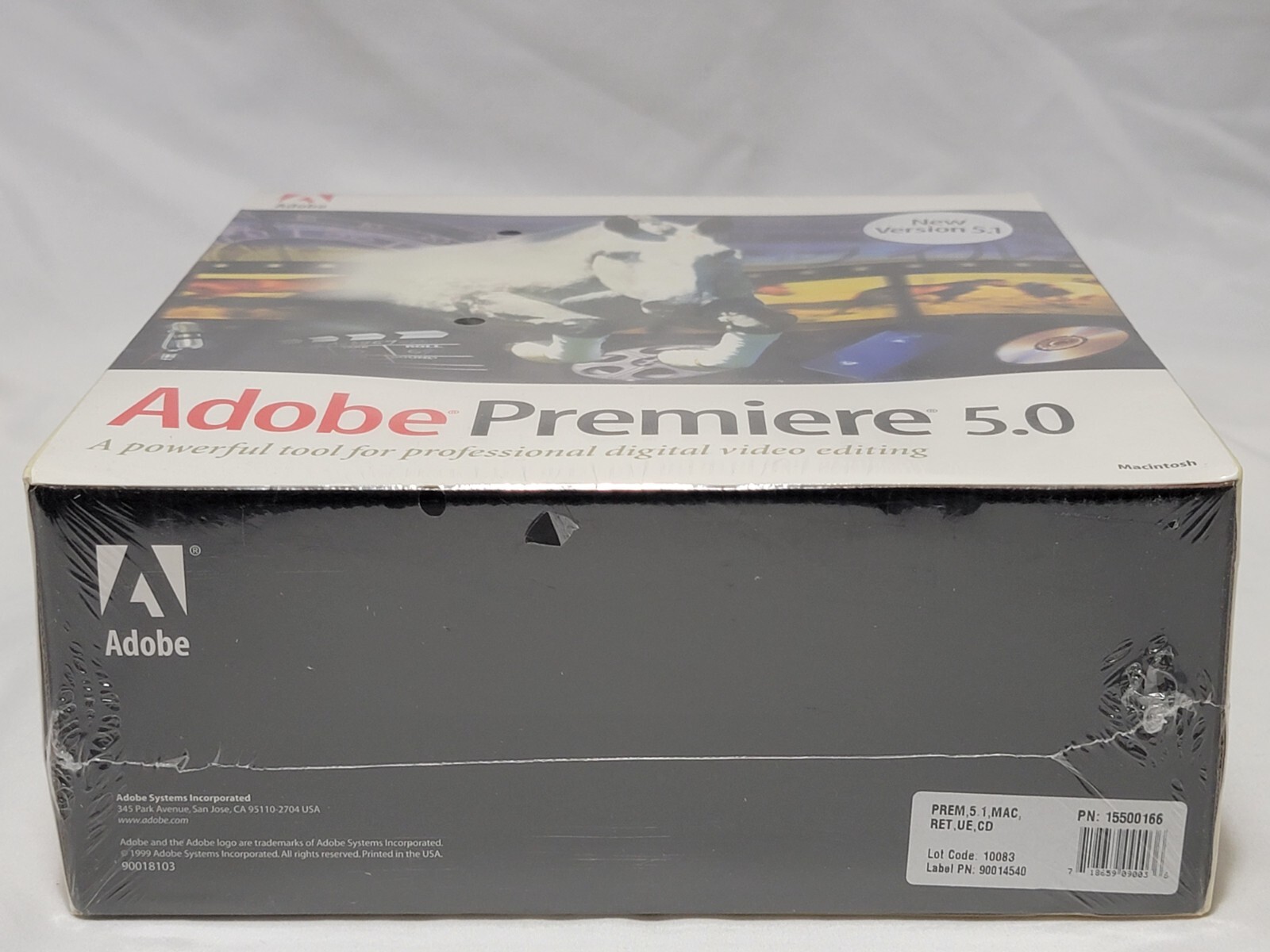 NEW Adobe Premiere 5.0 / 5.1 Mac Big Box Full Version SEALED premier Macintosh