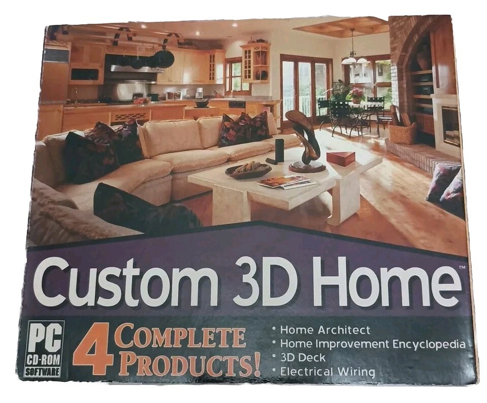 ValuSoft Custom 3D Home Software 2004 PC CD-ROM