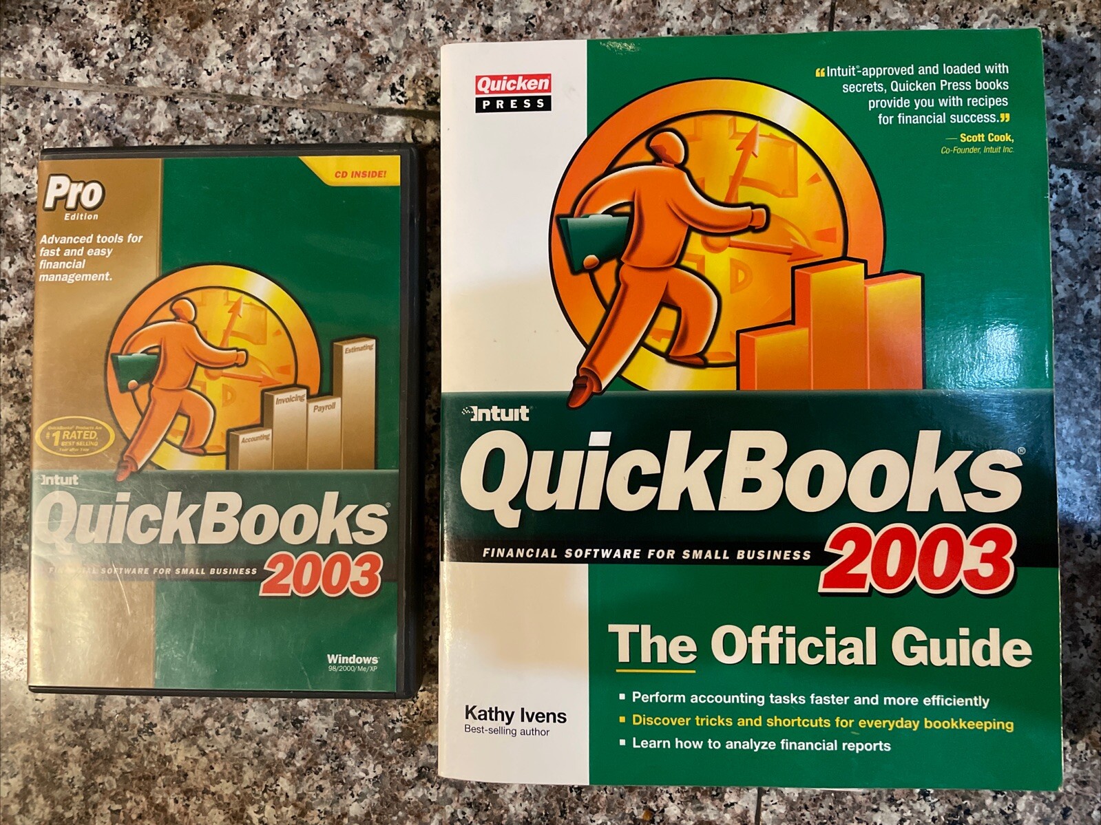 Intuit QuickBooks 2003 Pro Edition With Key Code