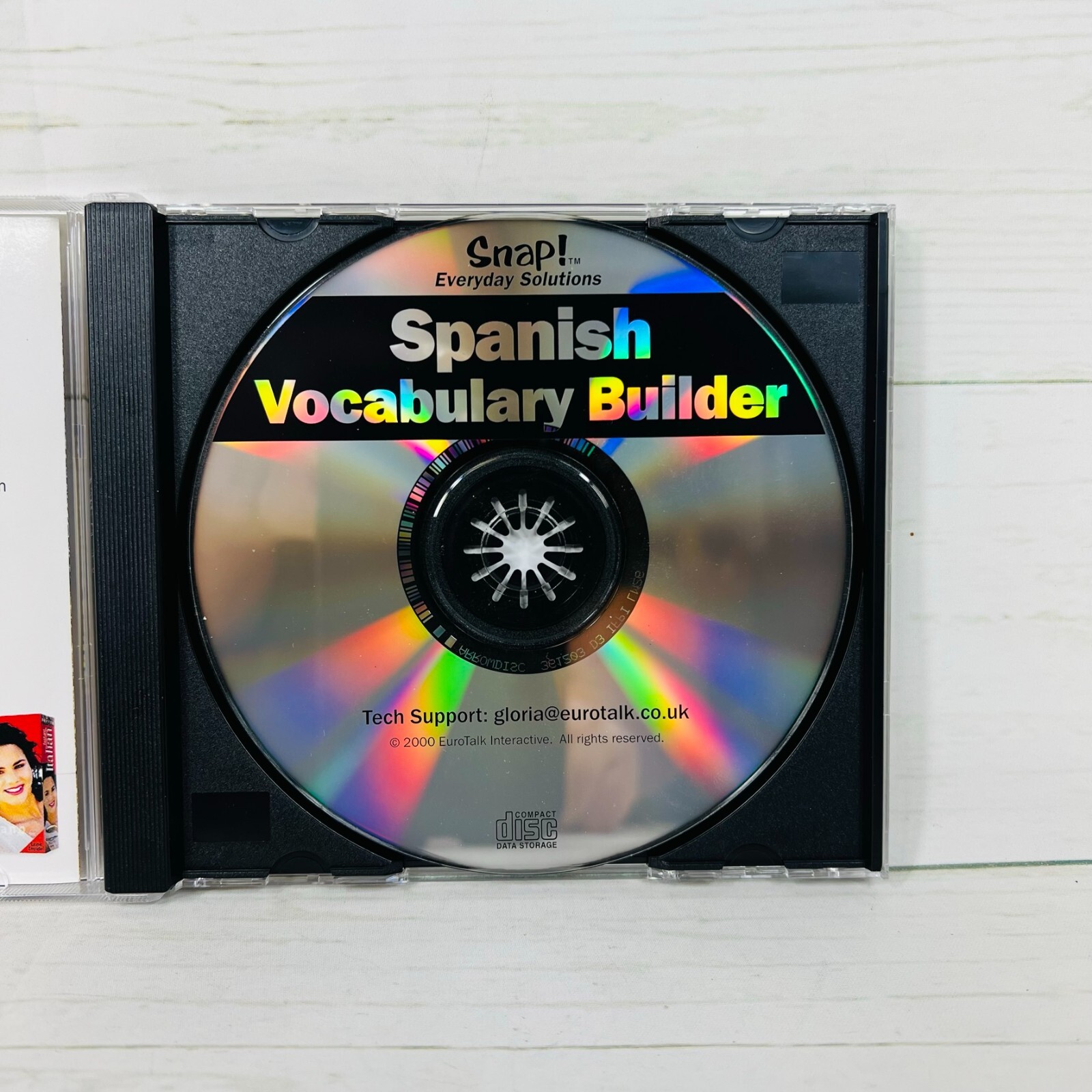 SNAP! Spanish Vocabulary Builder Digital Platform Windows 95 , MAC/ PC!!