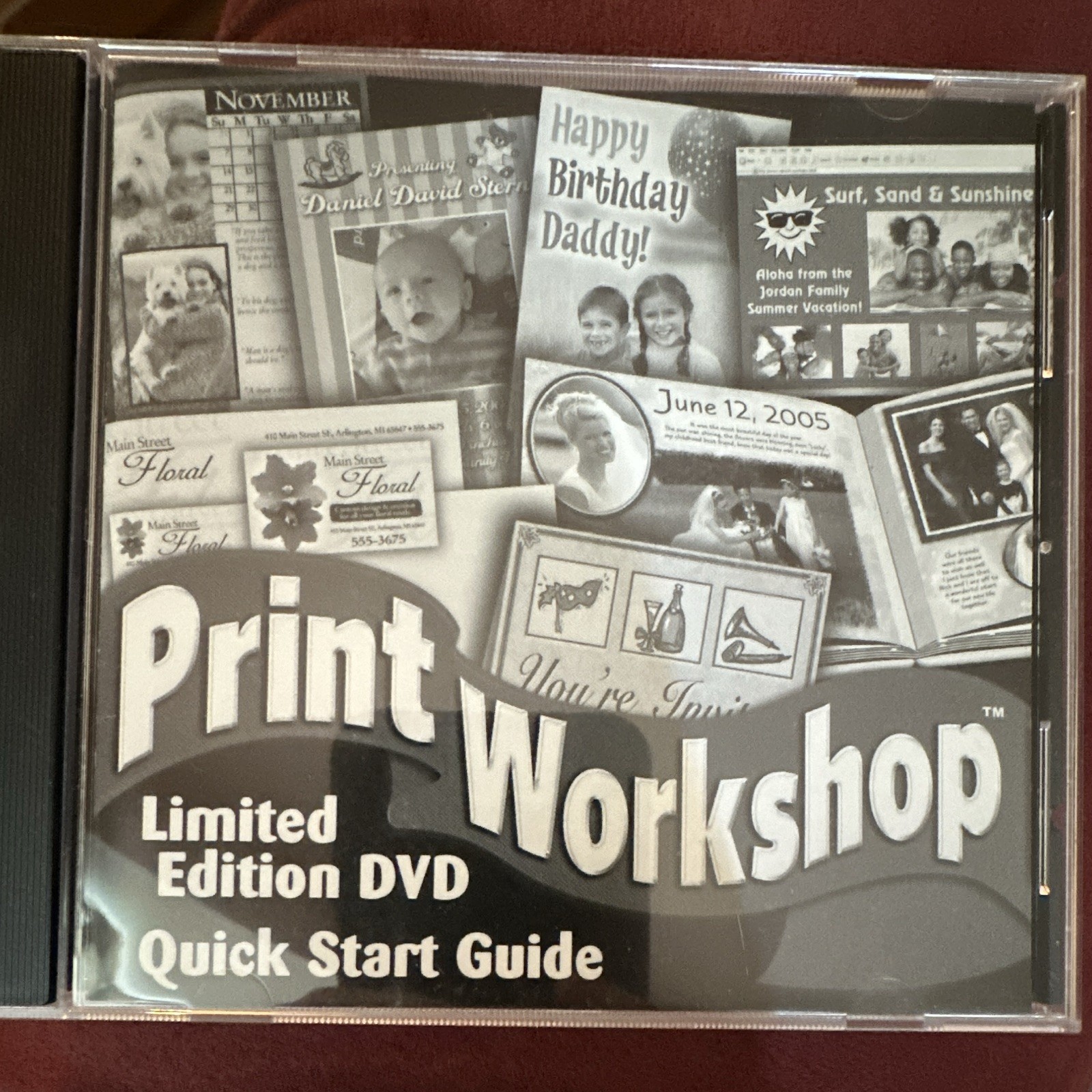 ValuSoft Print Workshop 2005 Limited Edition DVD, English, Win 98/ME/2000/XP