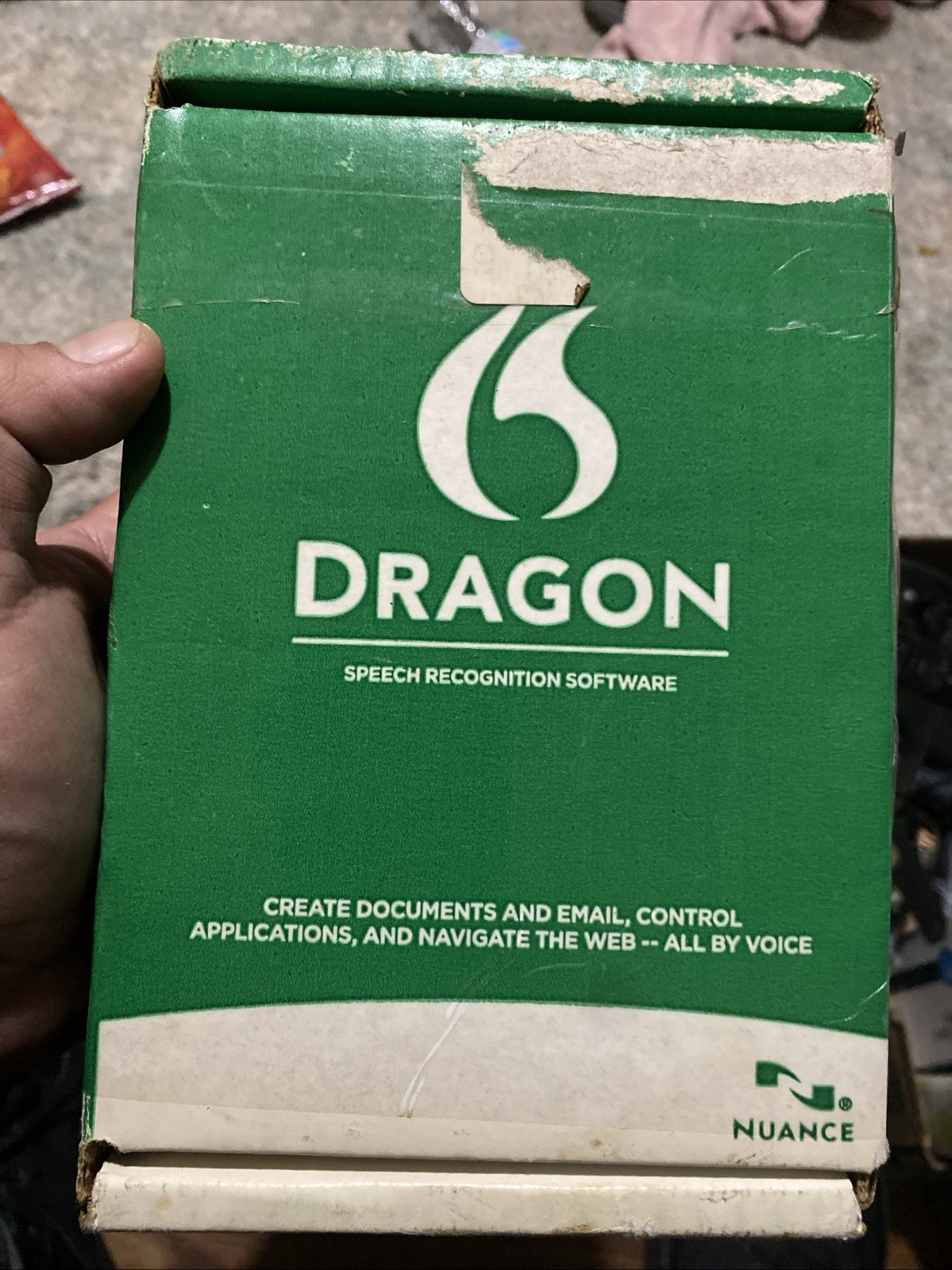 Dragon 12 Speech Recognition Nuance With HeadSet – New in Opened Box
