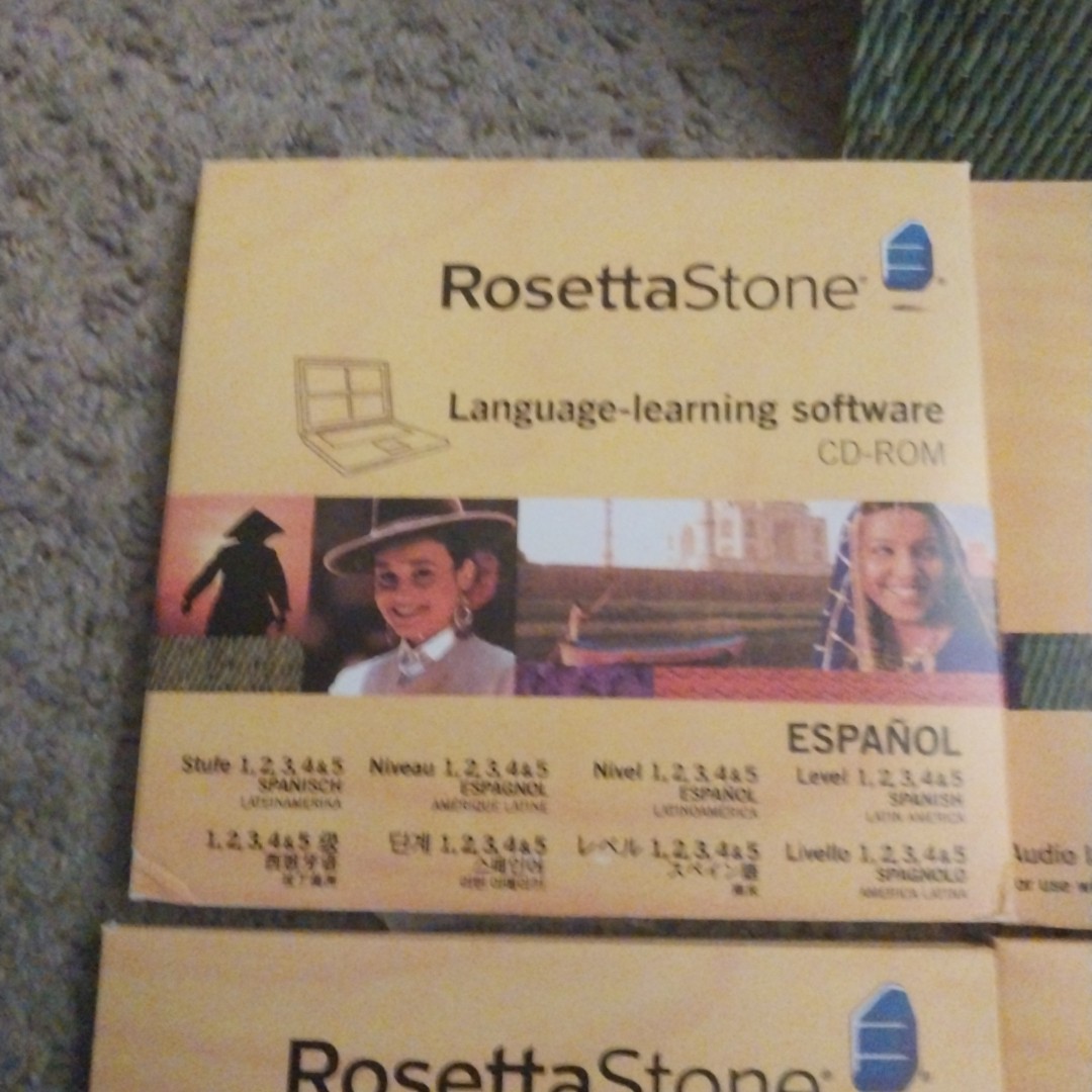 Rosetta Stone 3 Spanish (Latin America) Level 1-5 COMPLETE *No Headset*