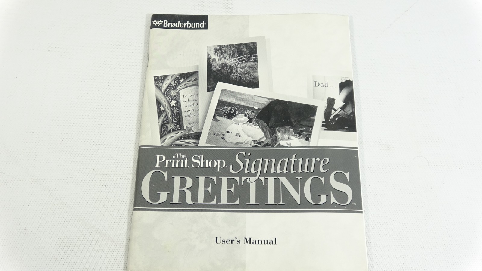 Print Ship Signature Greetings Book & Disc -The Print Shop Premier Edition Books