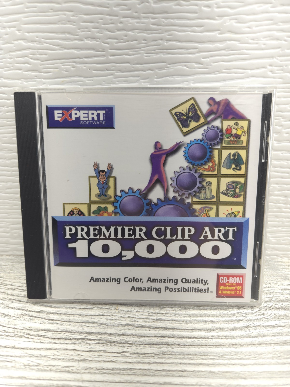 10,000 Premier Clip Art Expert Software CD Rom